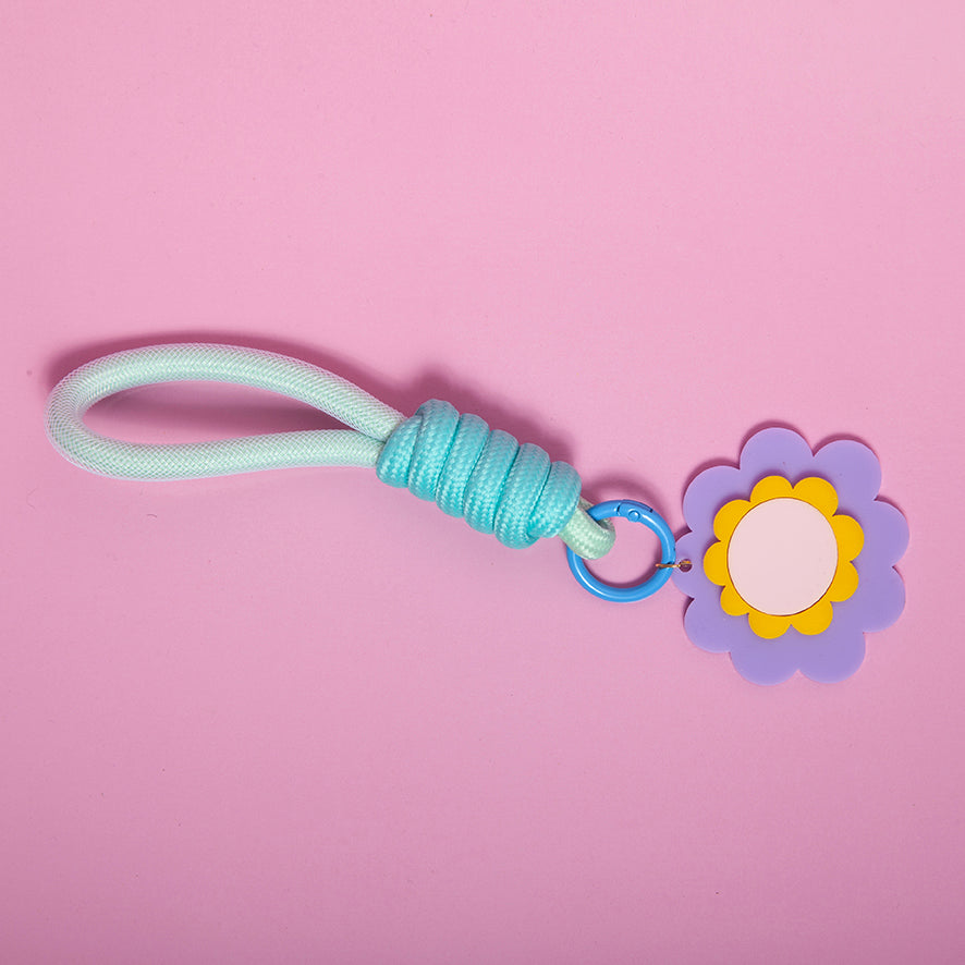 Tripple Daisy Keychain - Various Colours-New Arrivals-Little Fish Co.