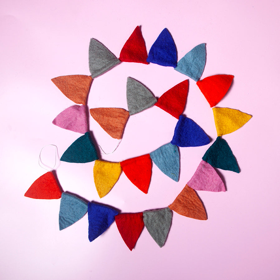 Felt Bunting - Smartie-Fun-Little Fish Co.