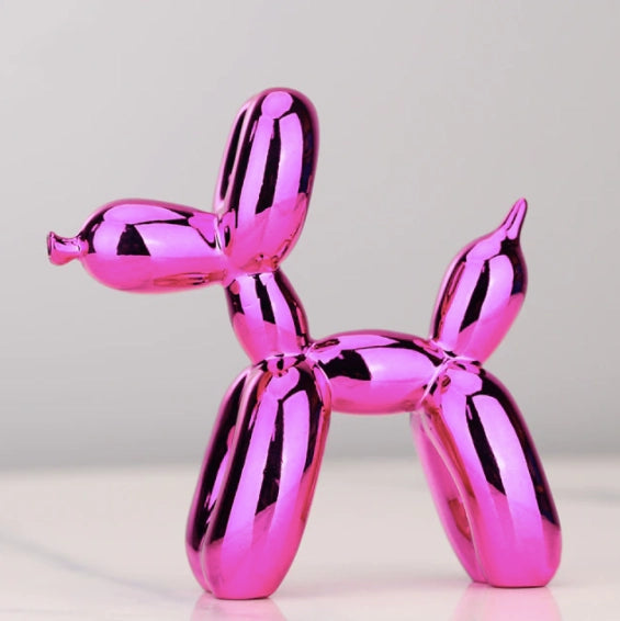 Electroplating balloon Dog -purple-Top 30 Decor-Little Fish Co.