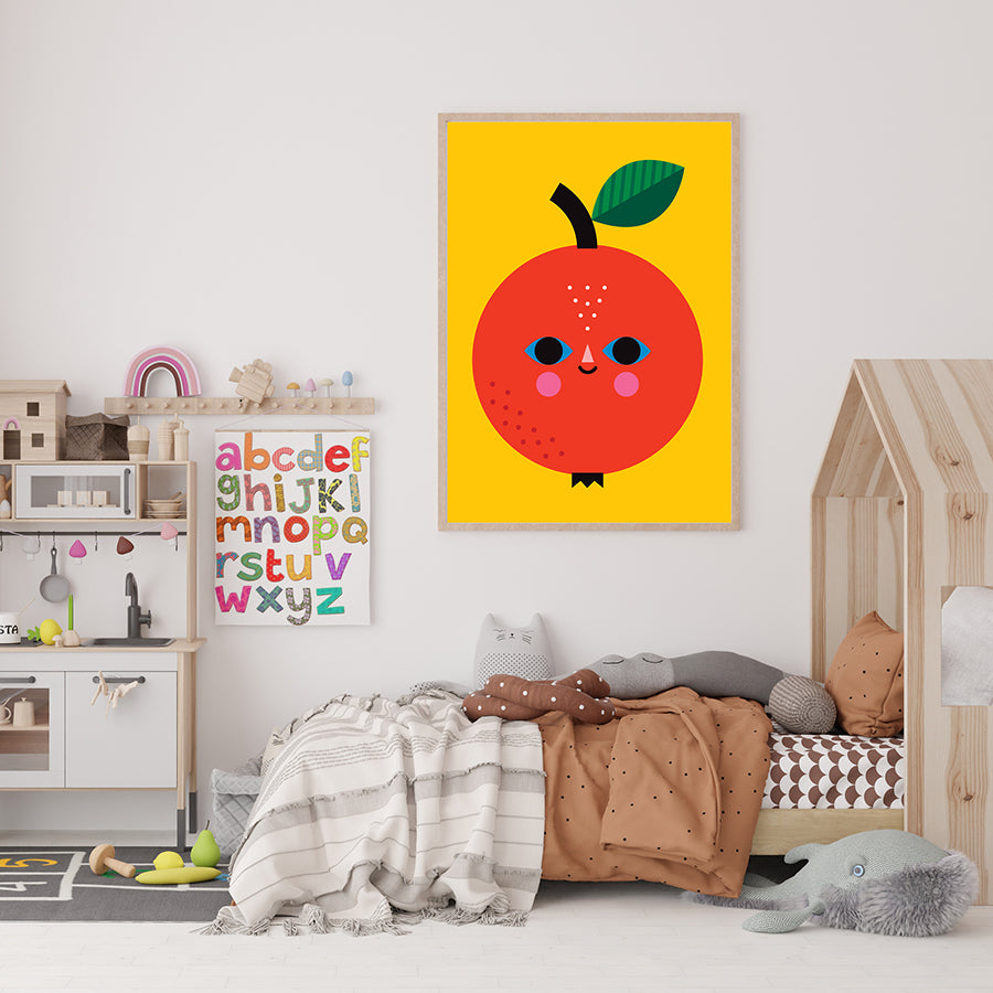 Apple Print - Little Fish Co x Vanja Kragulj-Art-Little Fish Co.