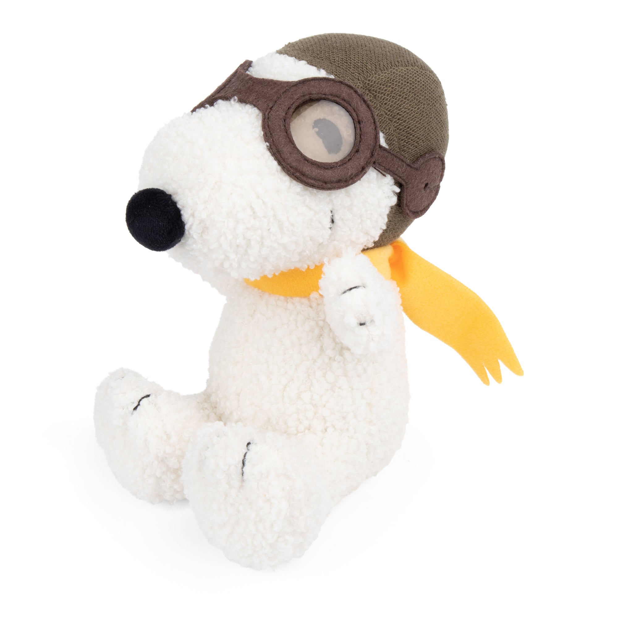 Snoopy Corduroy sitting Flying Ace ( 20cm)-Fun-Little Fish Co.