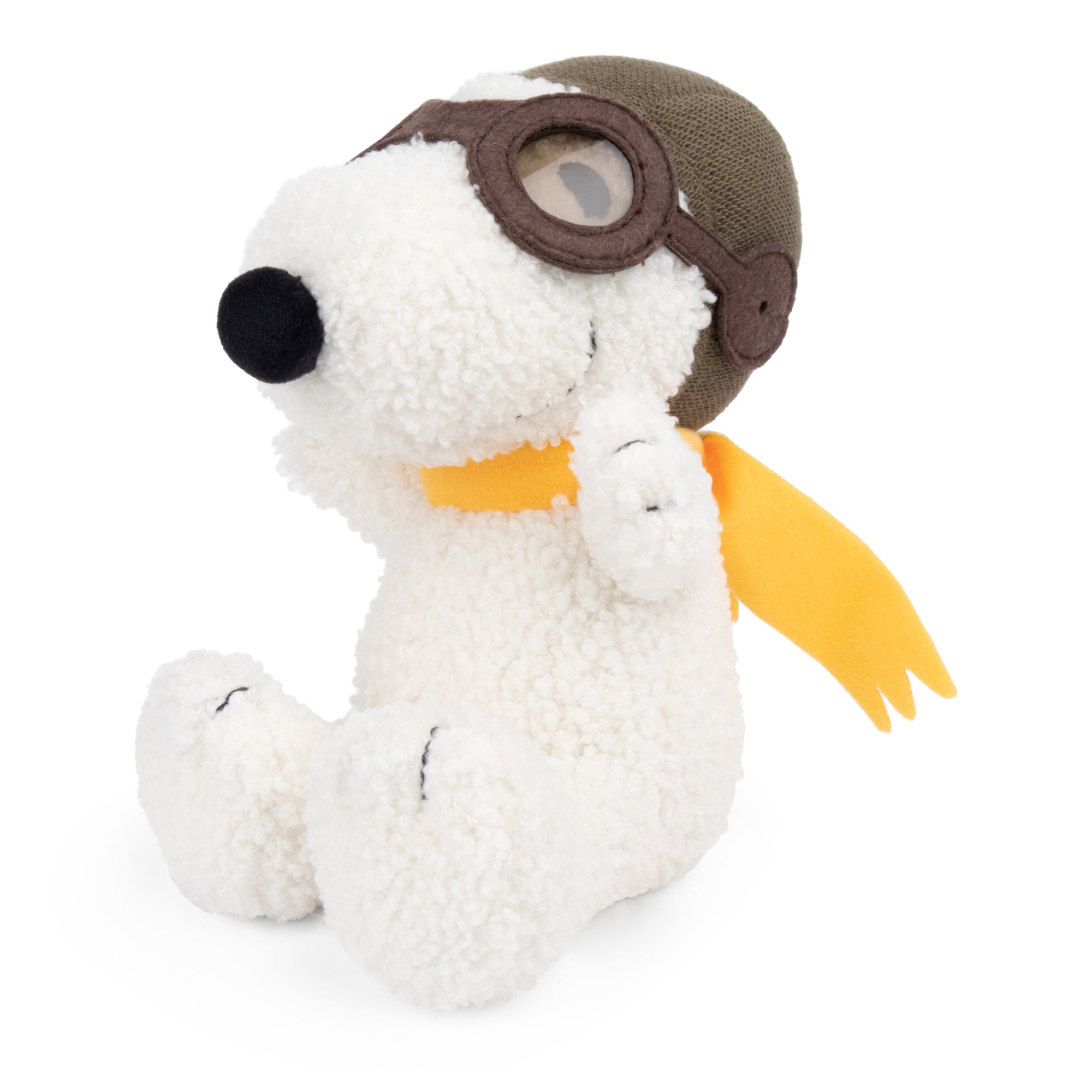 Snoopy Corduroy sitting Flying Ace ( 20cm)-Fun-Little Fish Co.