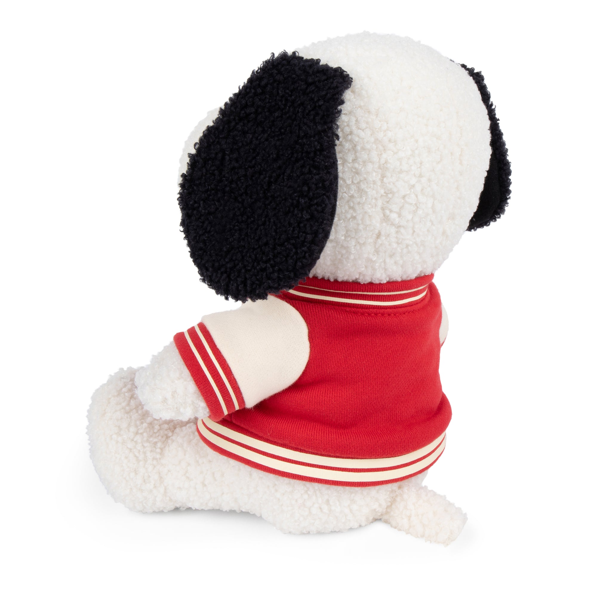 Snoopy Corduroy sitting Varsity Jacket (25cm)-Fun-Little Fish Co.