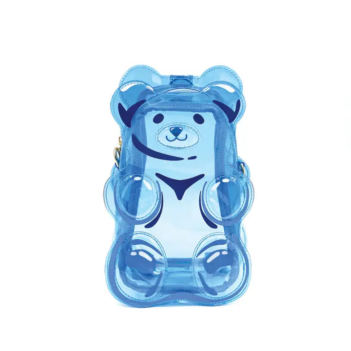 Jelly handbag Gummy bear Blue-New Arrivals 2025-Little Fish Co.