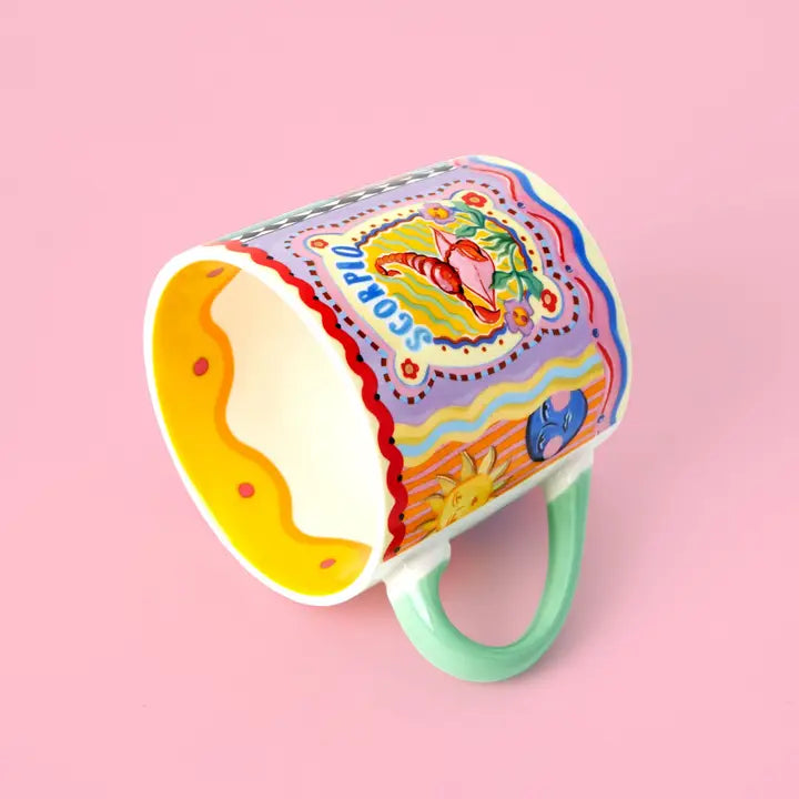 Scorpio Zodiac Mug-Little Fish Co.