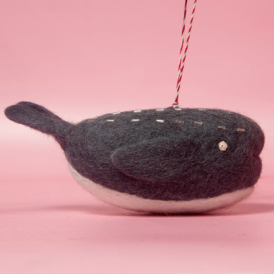 Felt Christmas decoration Various - one of a kind-Little Fish Co.