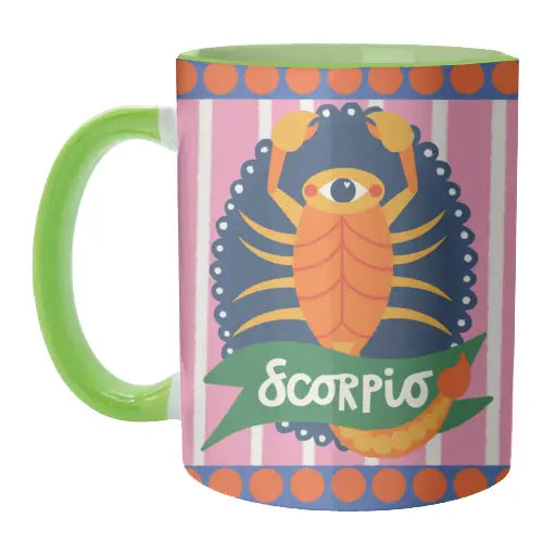 Scorpio Zodiac Mug-Little Fish Co.