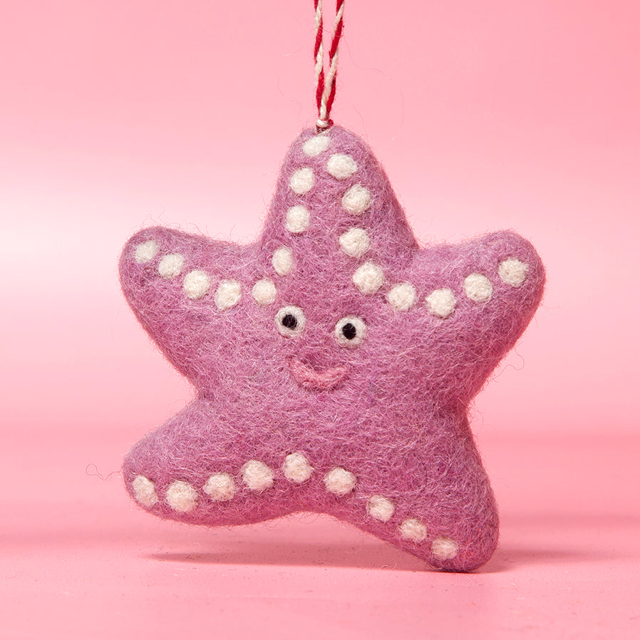 Felt Christmas decoration Various - one of a kind-Little Fish Co.