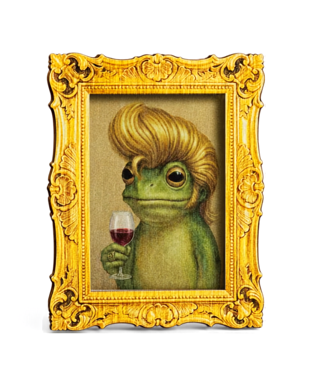 Blonde Quaff Fridge magnet