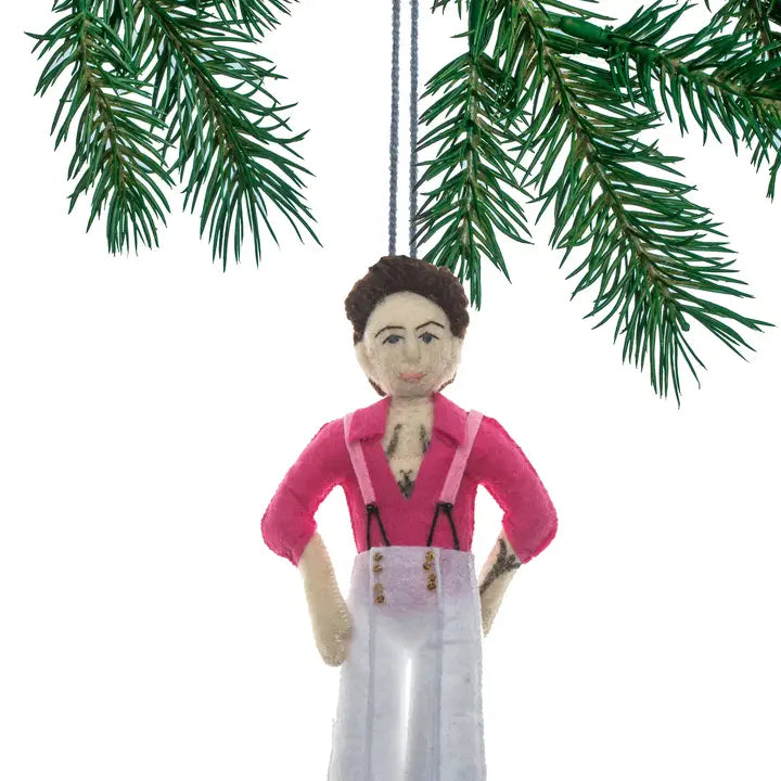 Harry Styles felt Ornament-Top 30 Christmas-Little Fish Co.