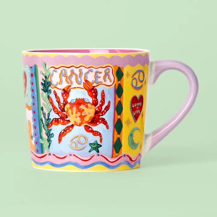 Cancer Zodiac Mug-Little Fish Co.