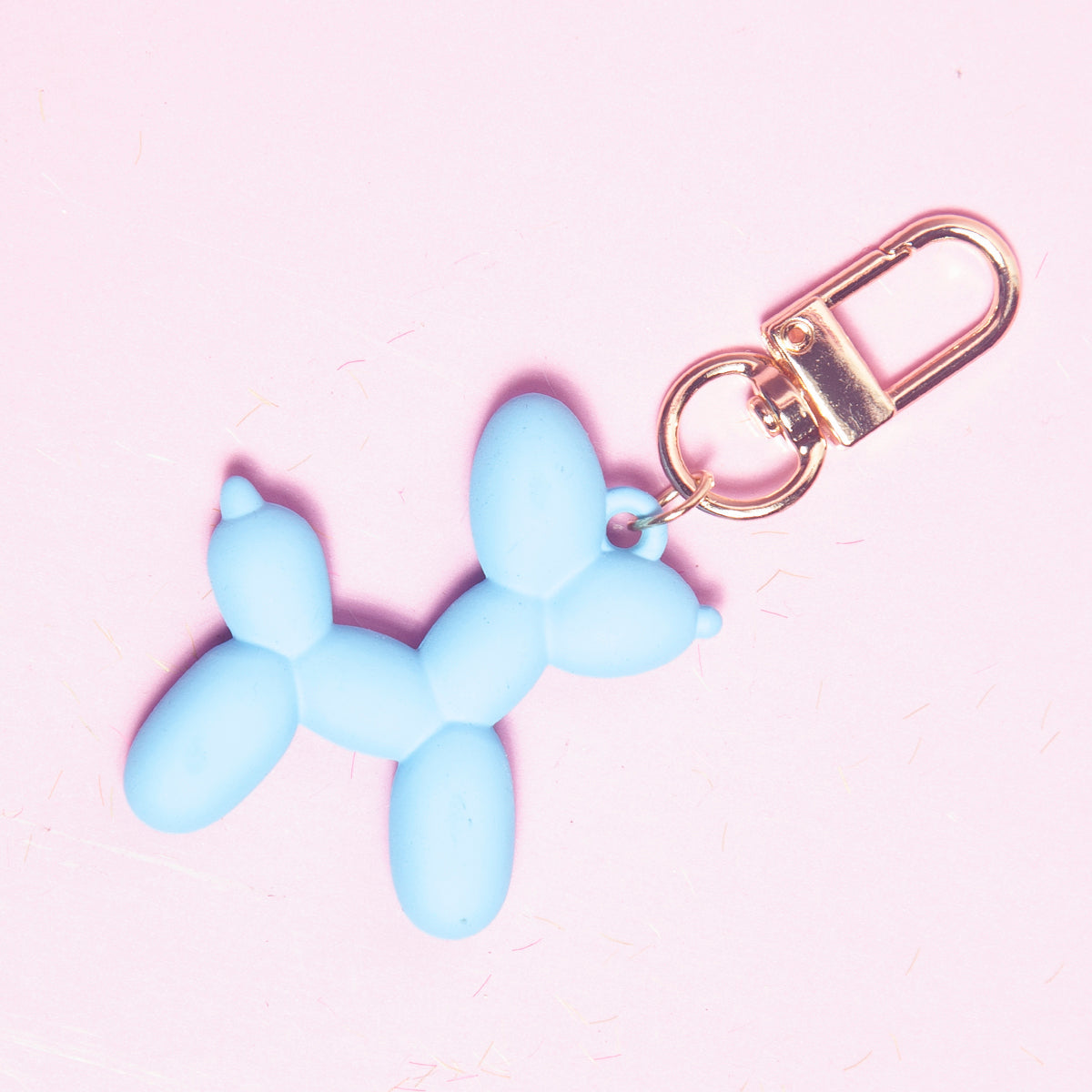 Matte Balloon Dog Keyring - various colours-New Arrivals 2025-Little Fish Co.