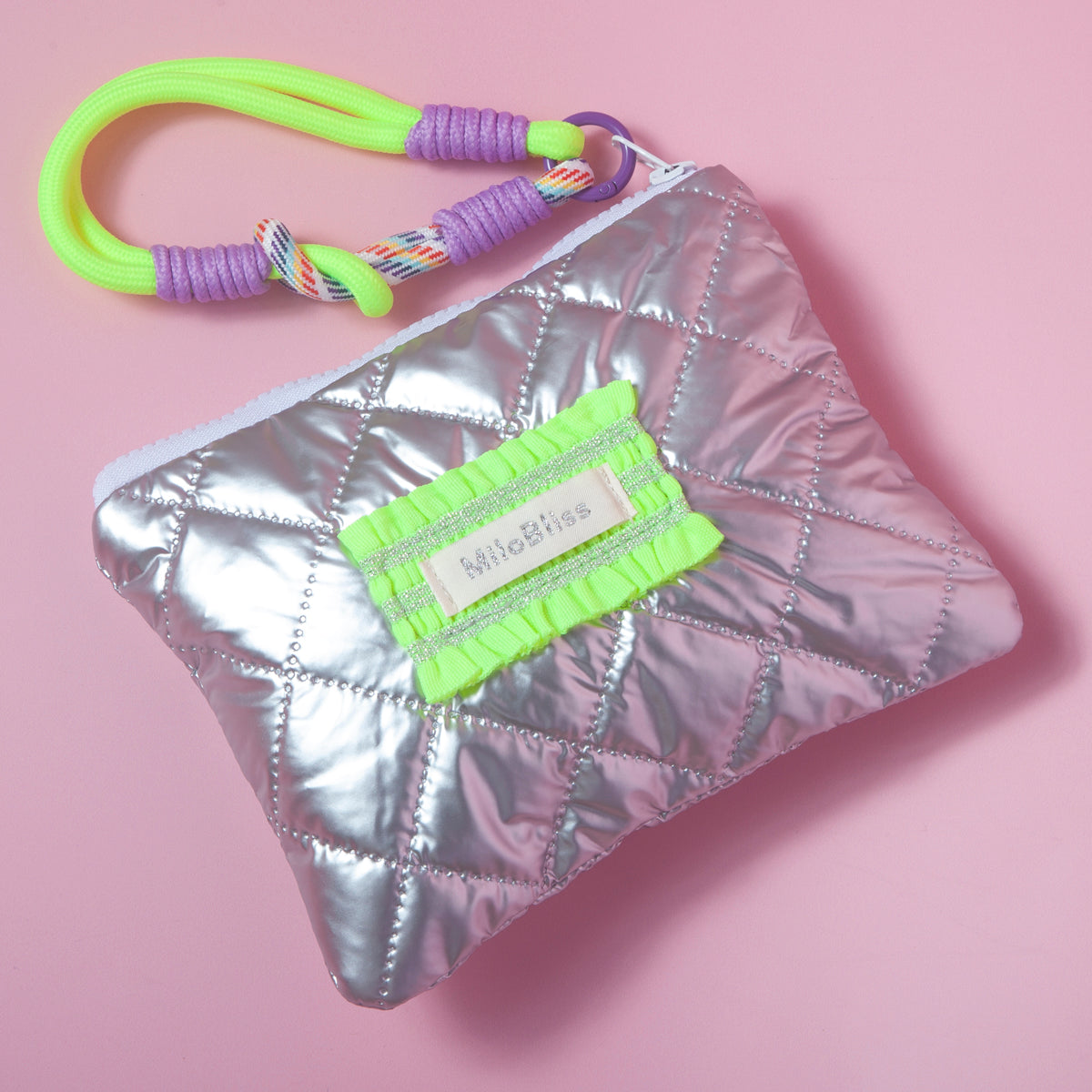 Metallic silver quilted Everything Bag-Top 30 Fashion-Little Fish Co.