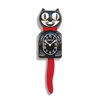 Crimson Royale Kit Cat Clock