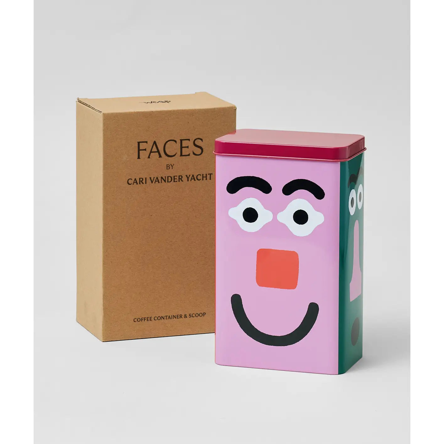 Faces Kitchen storage tin