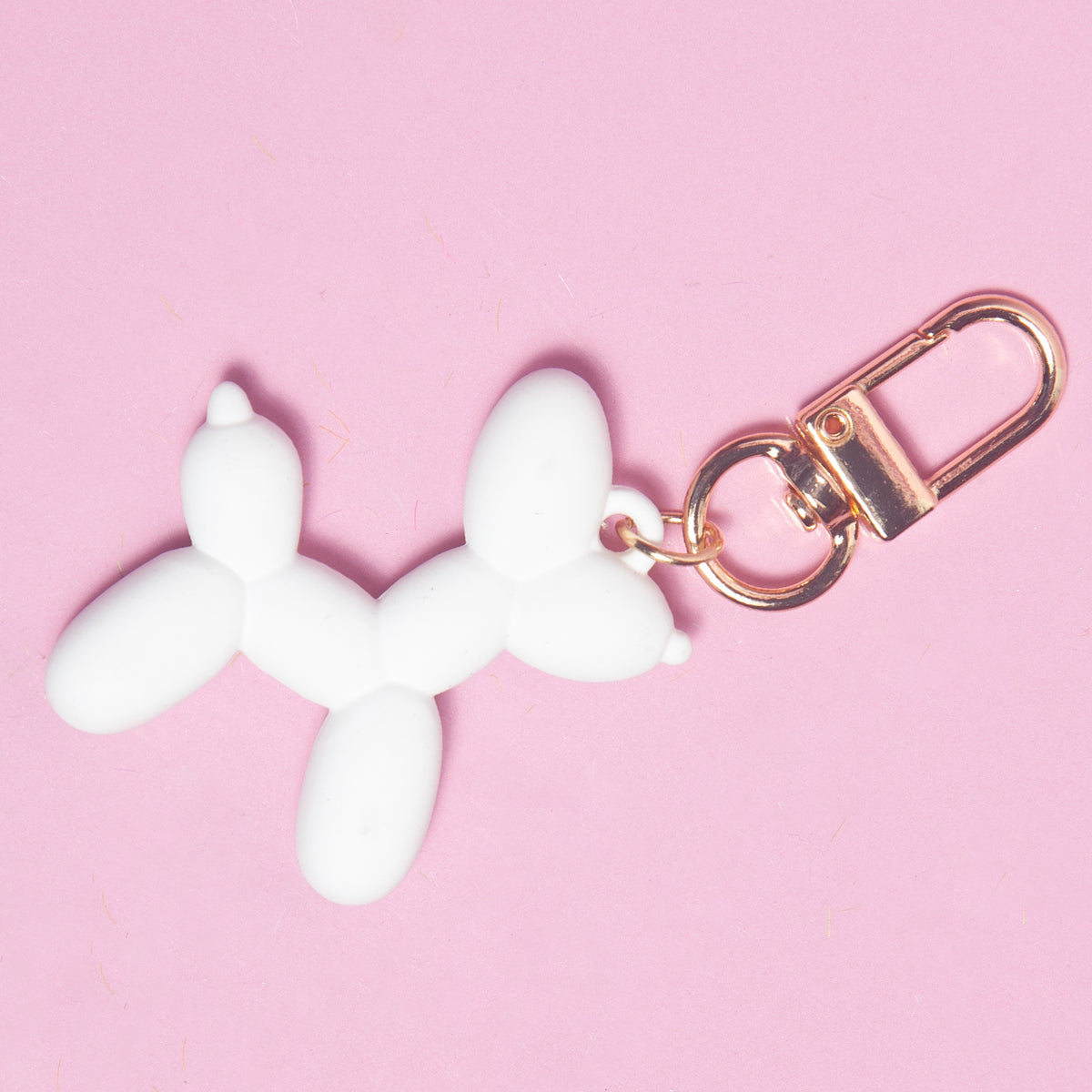 Matte Balloon Dog Keyring - various colours-New Arrivals 2025-Little Fish Co.