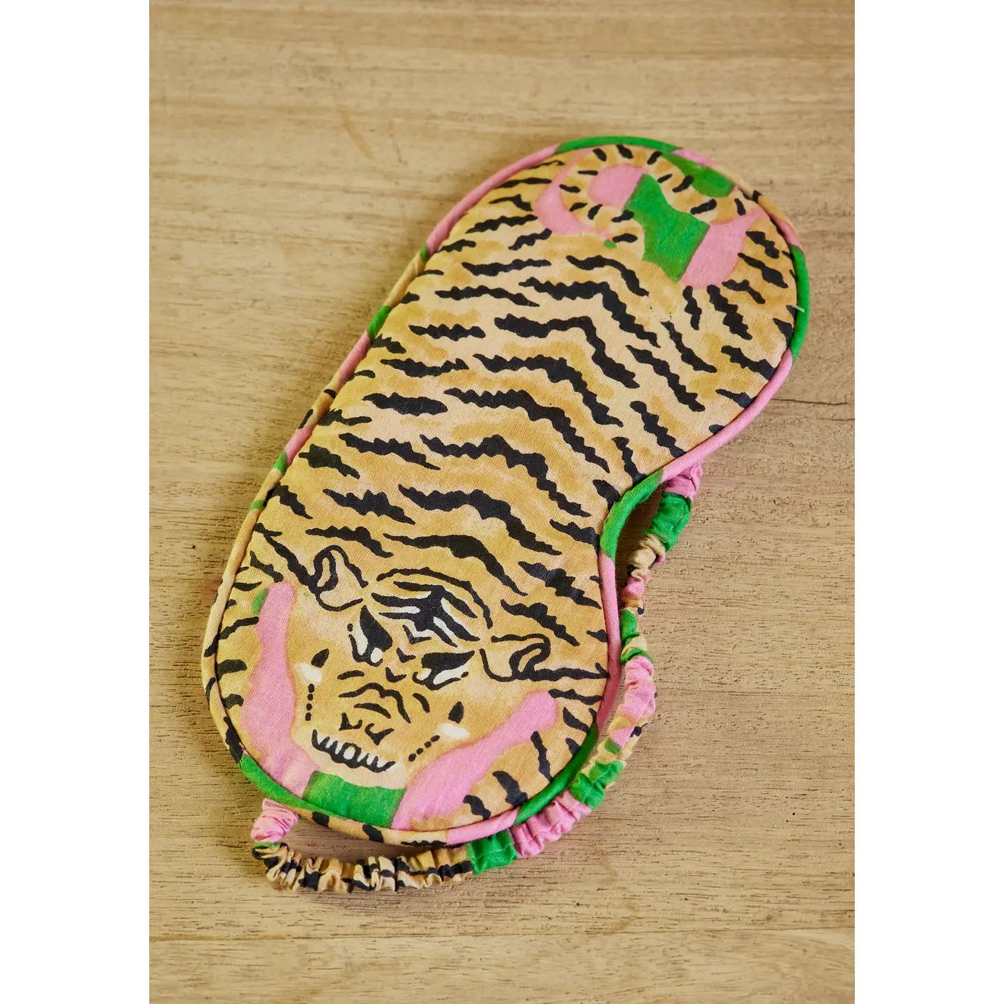 Tiger Eye Mask Green / Pink-Little Fish Co.