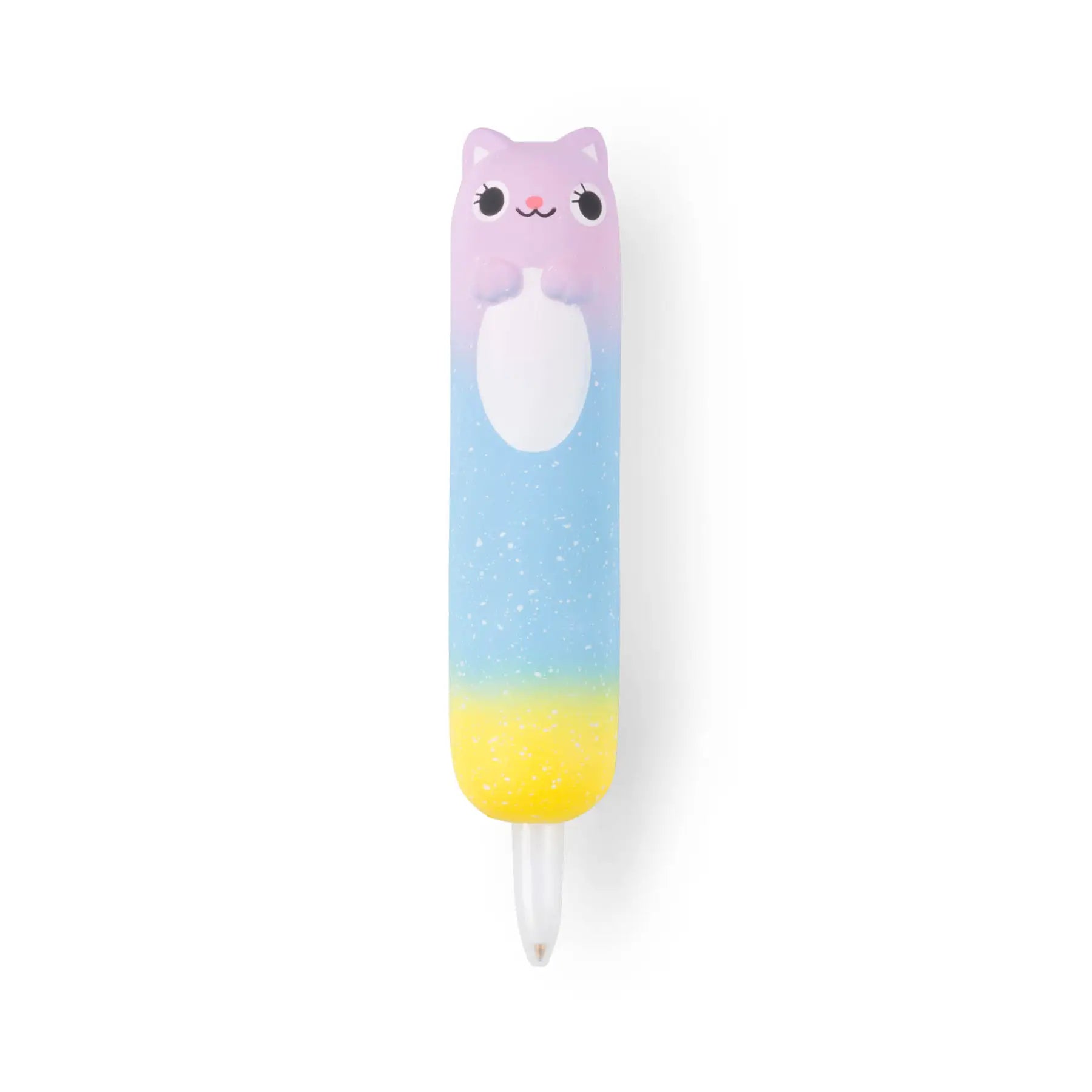 Squishy Rainbow Ombre Cat Pen-Stationary-Little Fish Co.