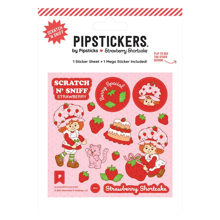 Strawberry Shortcake & Custard Scratch 'n Sniff-Little Fish Co.