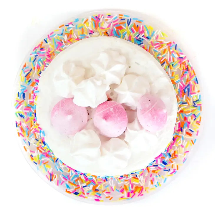 Spinkle filled cake serving plate-Fun-Little Fish Co.