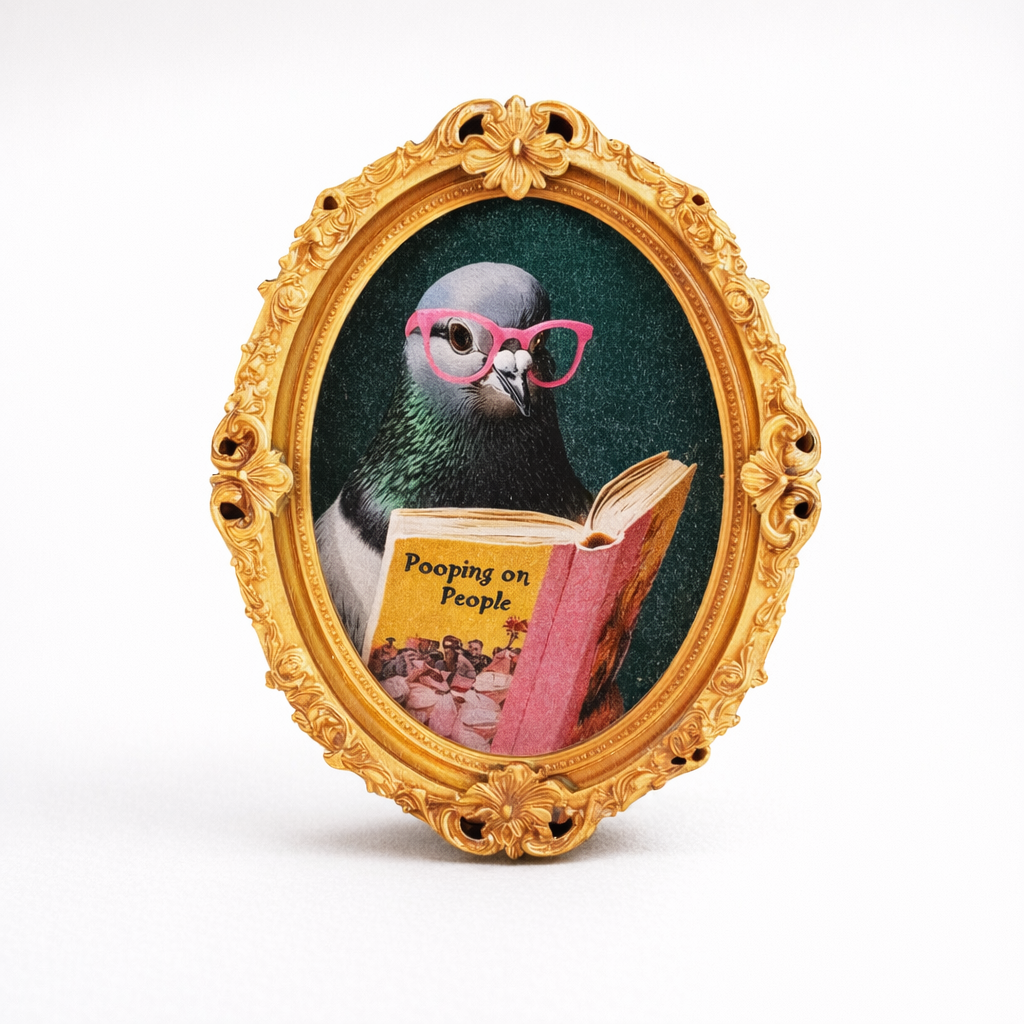 Pigeon  fridge magnet