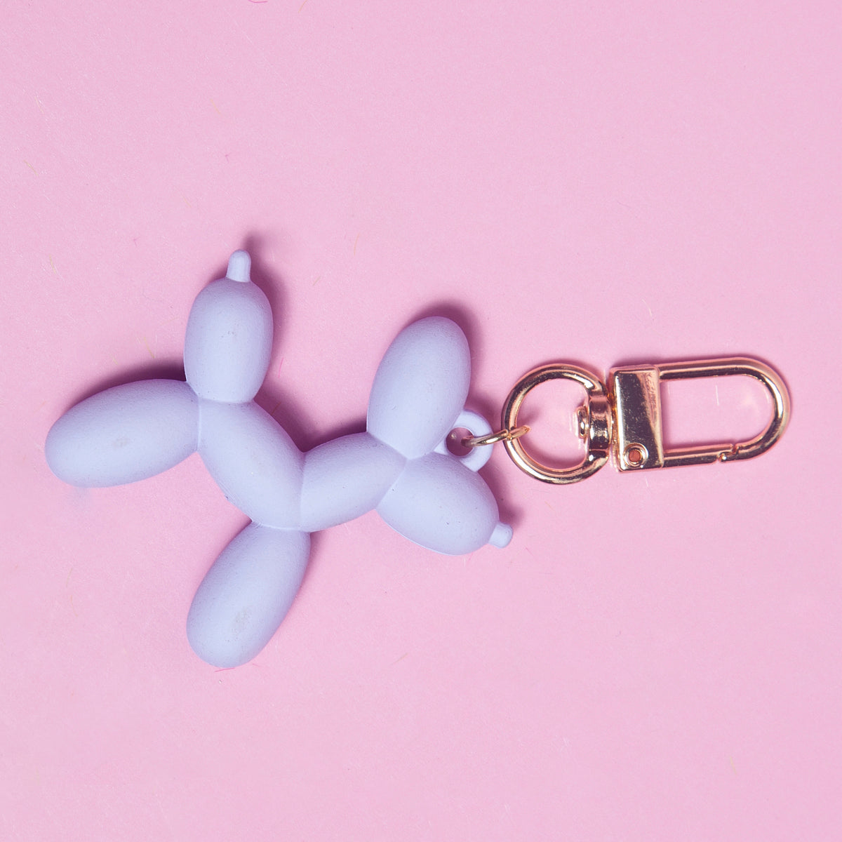 Matte Balloon Dog Keyring - various colours-New Arrivals 2025-Little Fish Co.