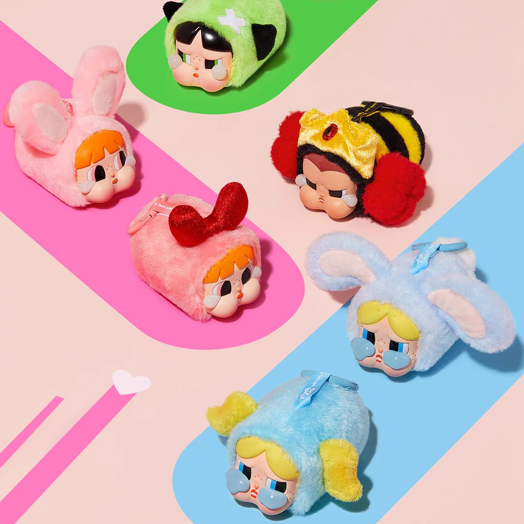 CRYBABY × The Powerpuff Girls Series Vinyl Plush Pendant Blind Box-Little Fish Co.
