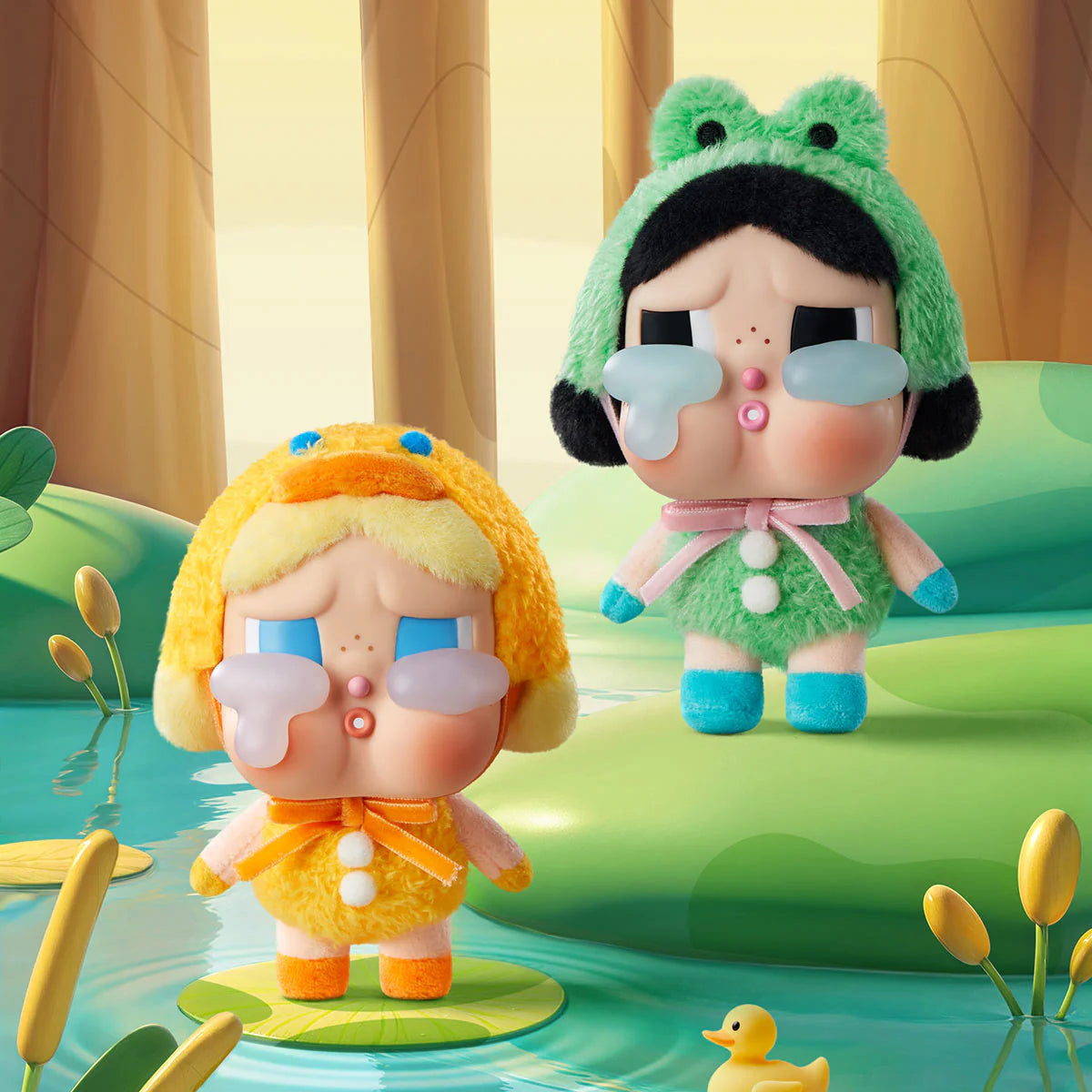 CRYBABY Crying Again Series-Vinyl Face Plush Pendant Blind Box-Little Fish Co.