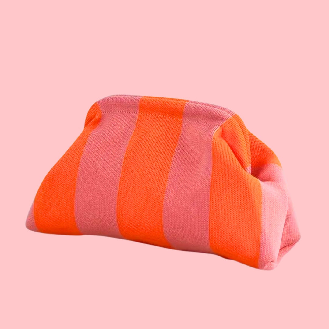 Palazzo bag - Fluro Orange/ peach-New Arrivals-Little Fish Co.