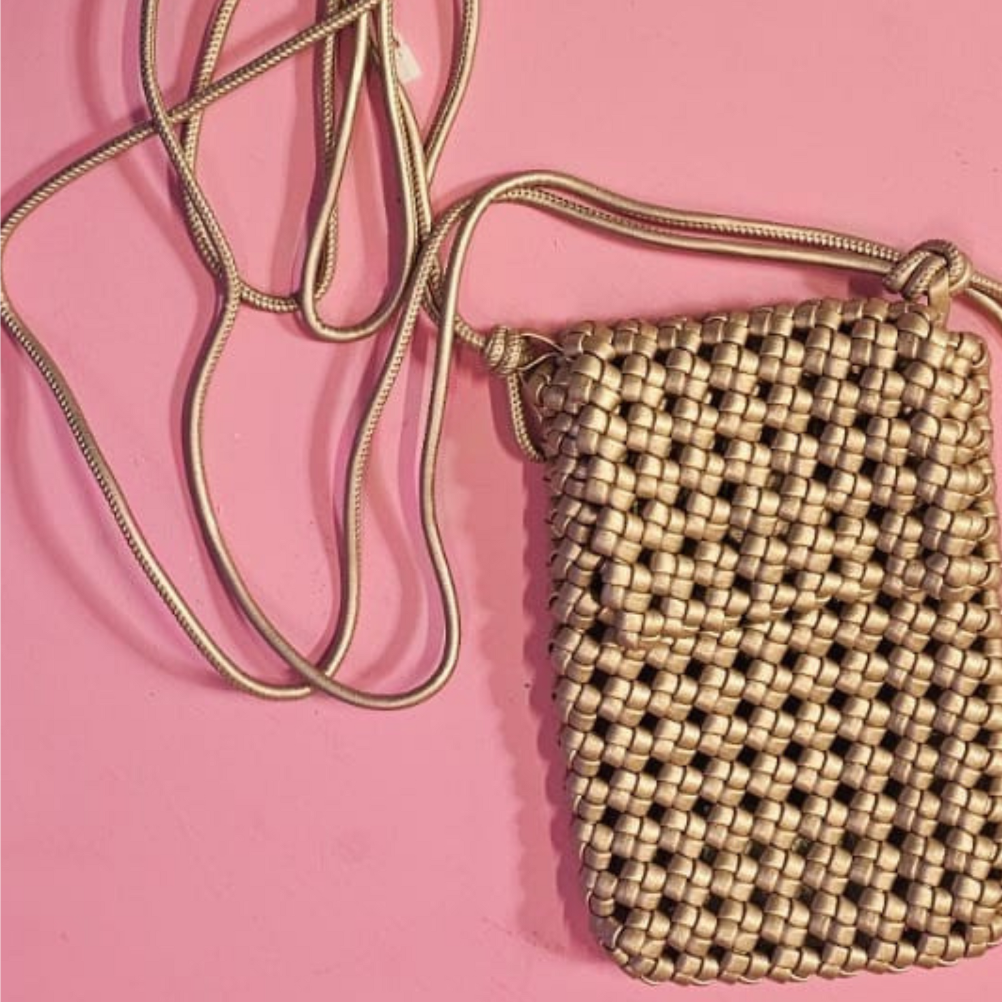 Milano cross body bag - Metallic soft gold-Top 30 Fashion-Little Fish Co.