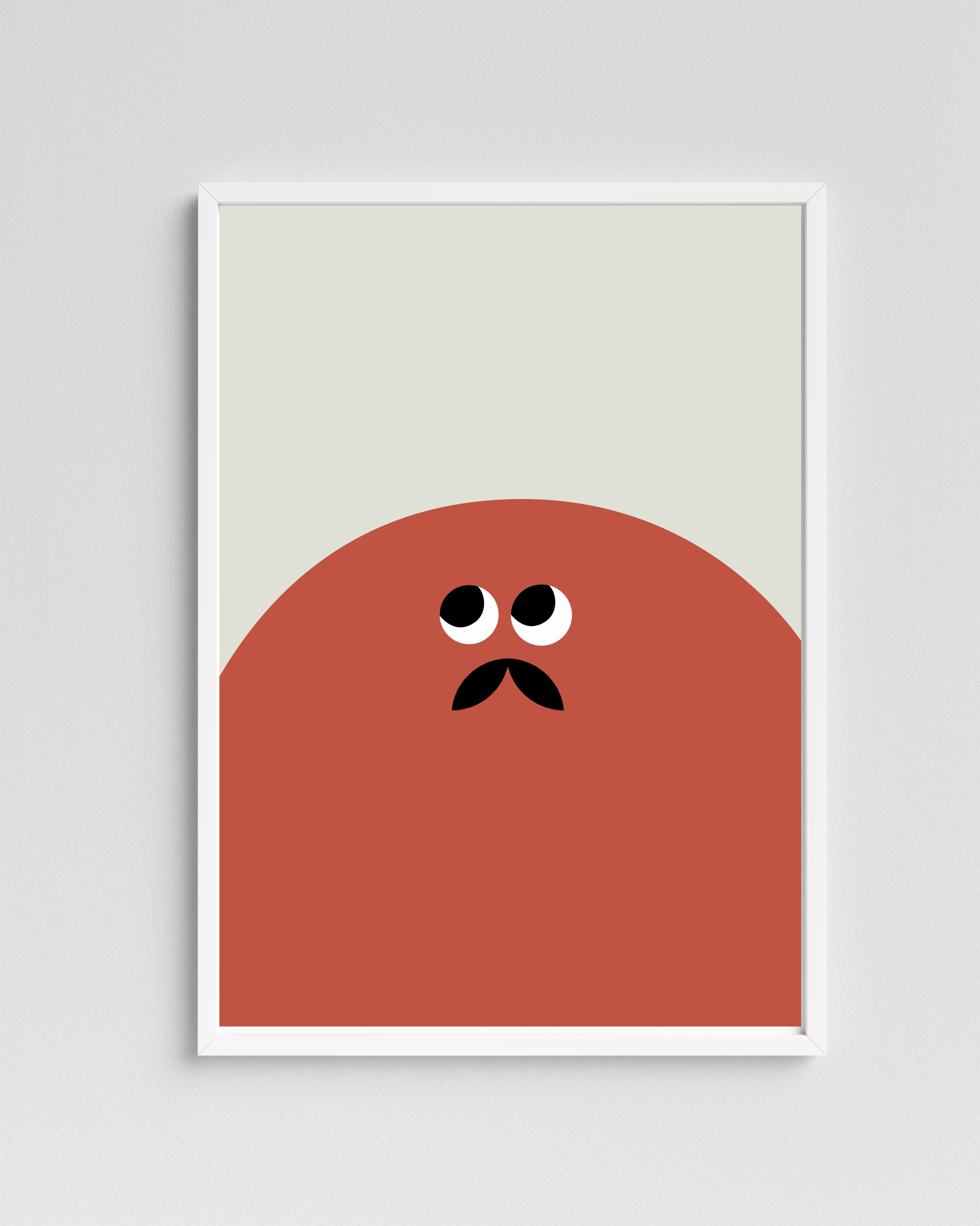 Monsieur - Art print - colors available-Art-Little Fish Co.