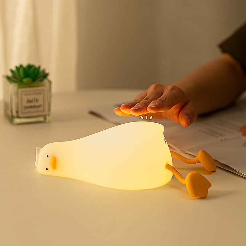 Laying Duck Silicon night light-Top 30 Decor-Little Fish Co.