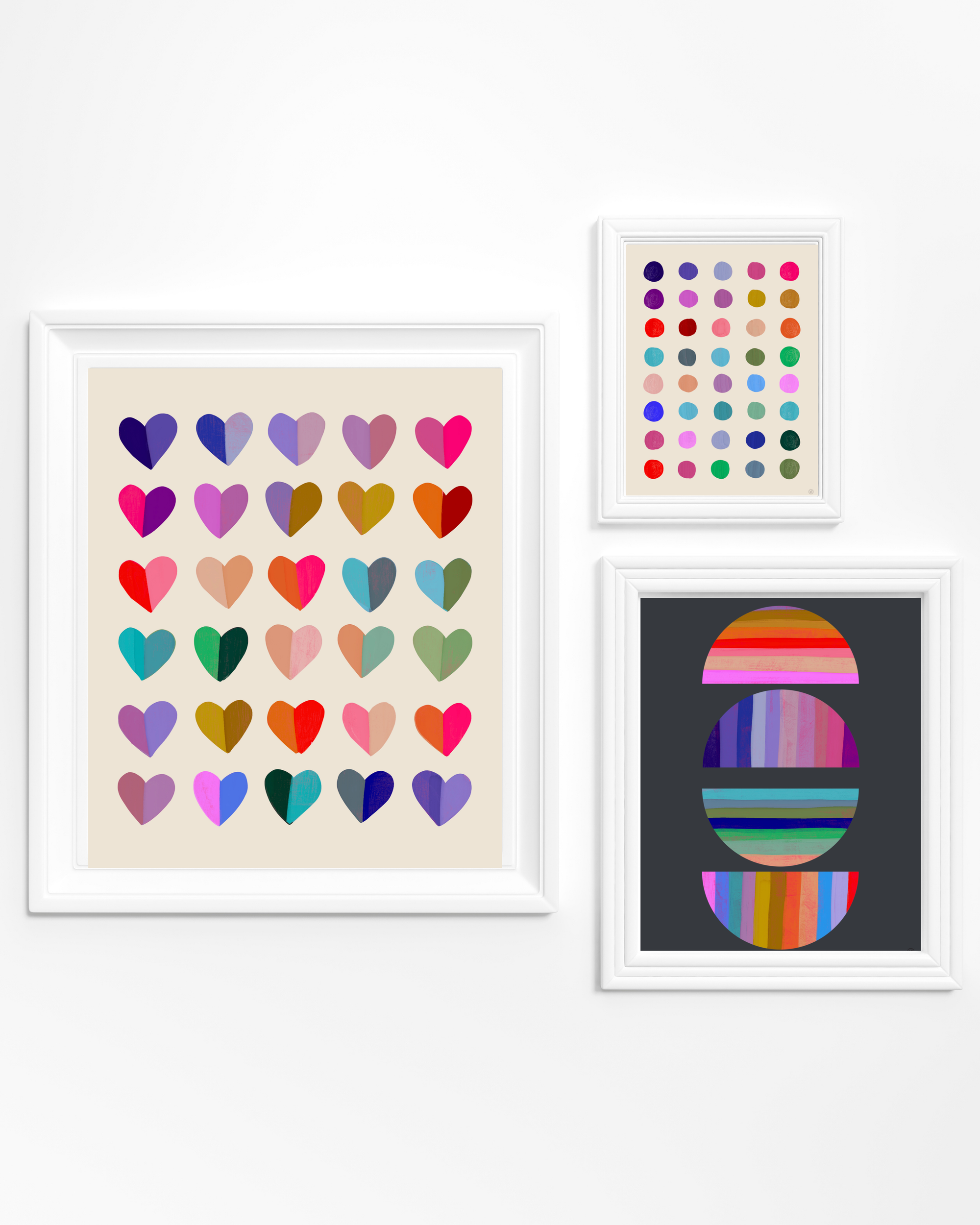 Hearts- Vicky Barone-Art-Little Fish Co.