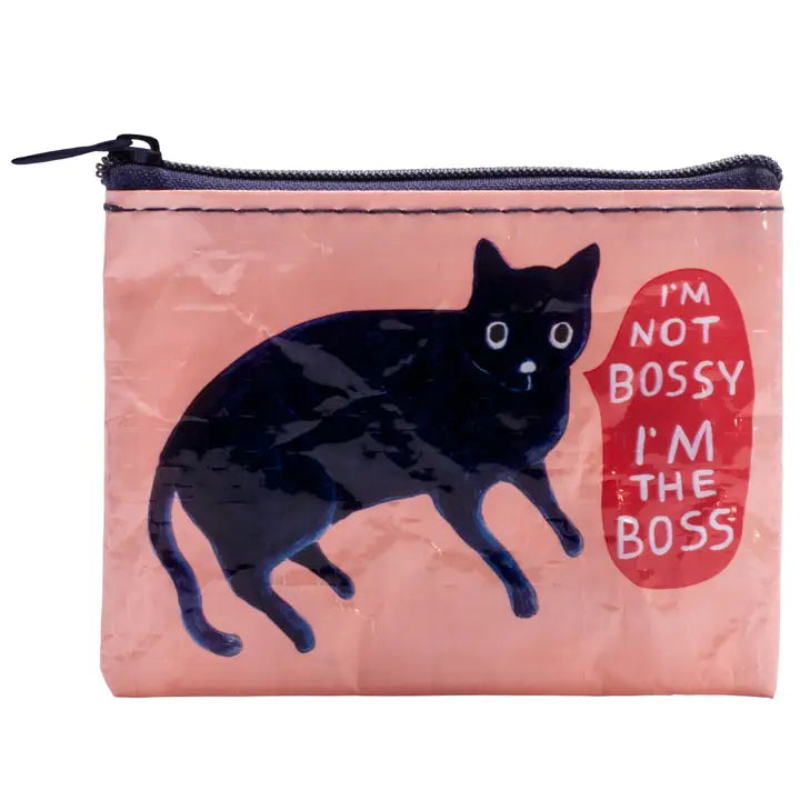 I'm not bossy coin purse-Little Fish Co.