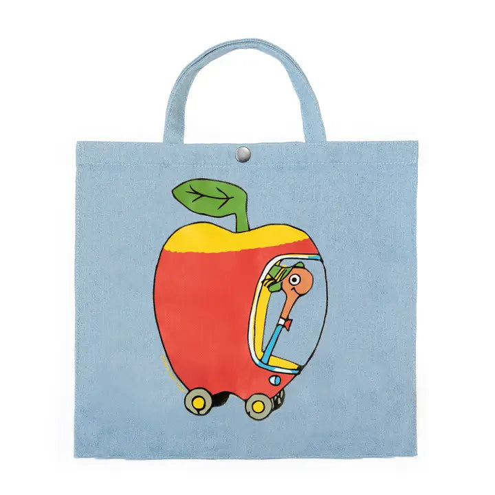 3P4 X Richard Scarry® - Apple Car Market Tote