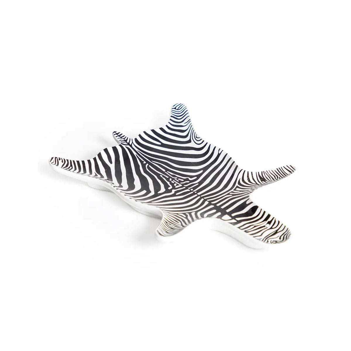 Zebra Hide trinket dish