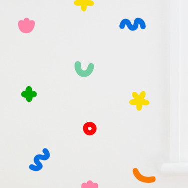 Shapes wall Stickers (49)-Fun-Little Fish Co.
