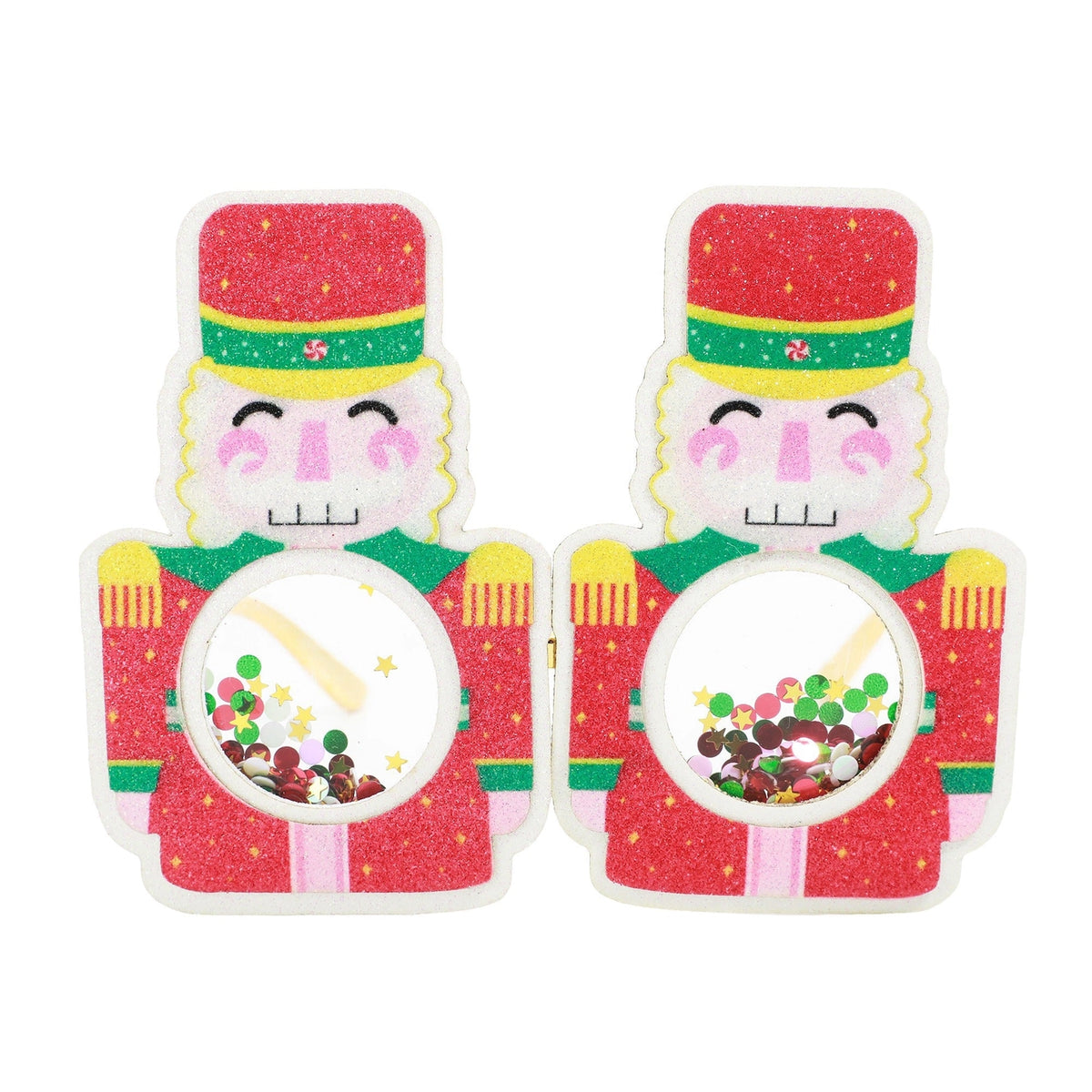 Nutcracker Novelty Christmas Glasses