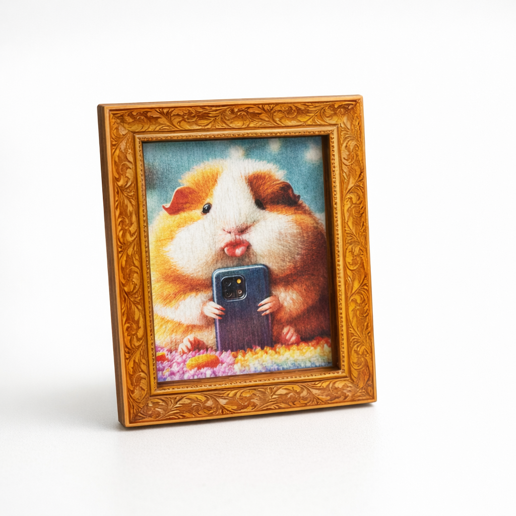 Selfie Guinea pig  fridge magnet