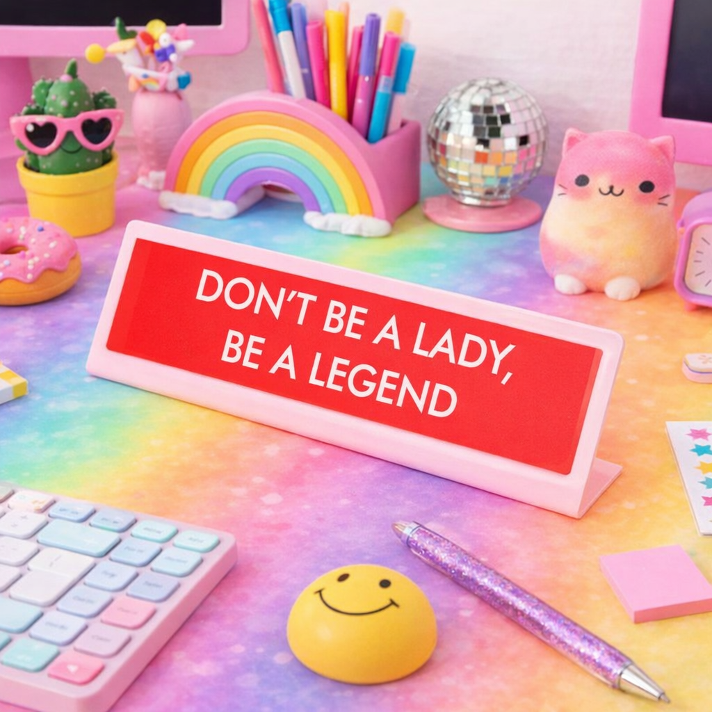 Legend Desk sign