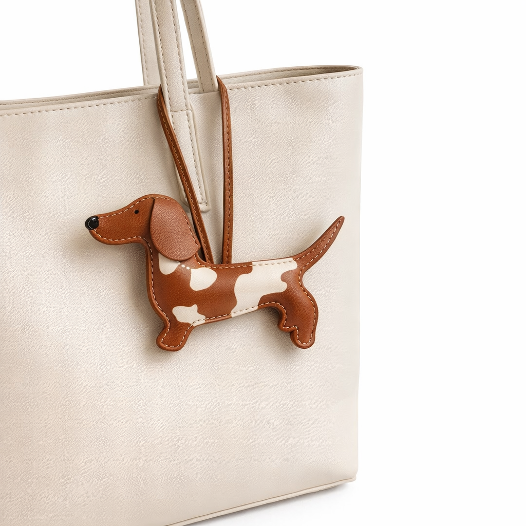 Patch dog Bag Charms - colours assorted