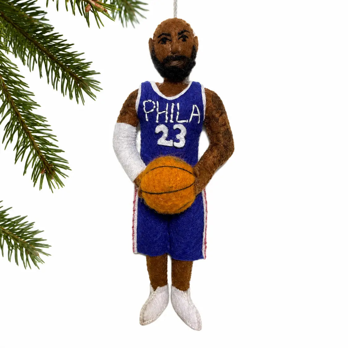 Lebron James  Felt Ornament