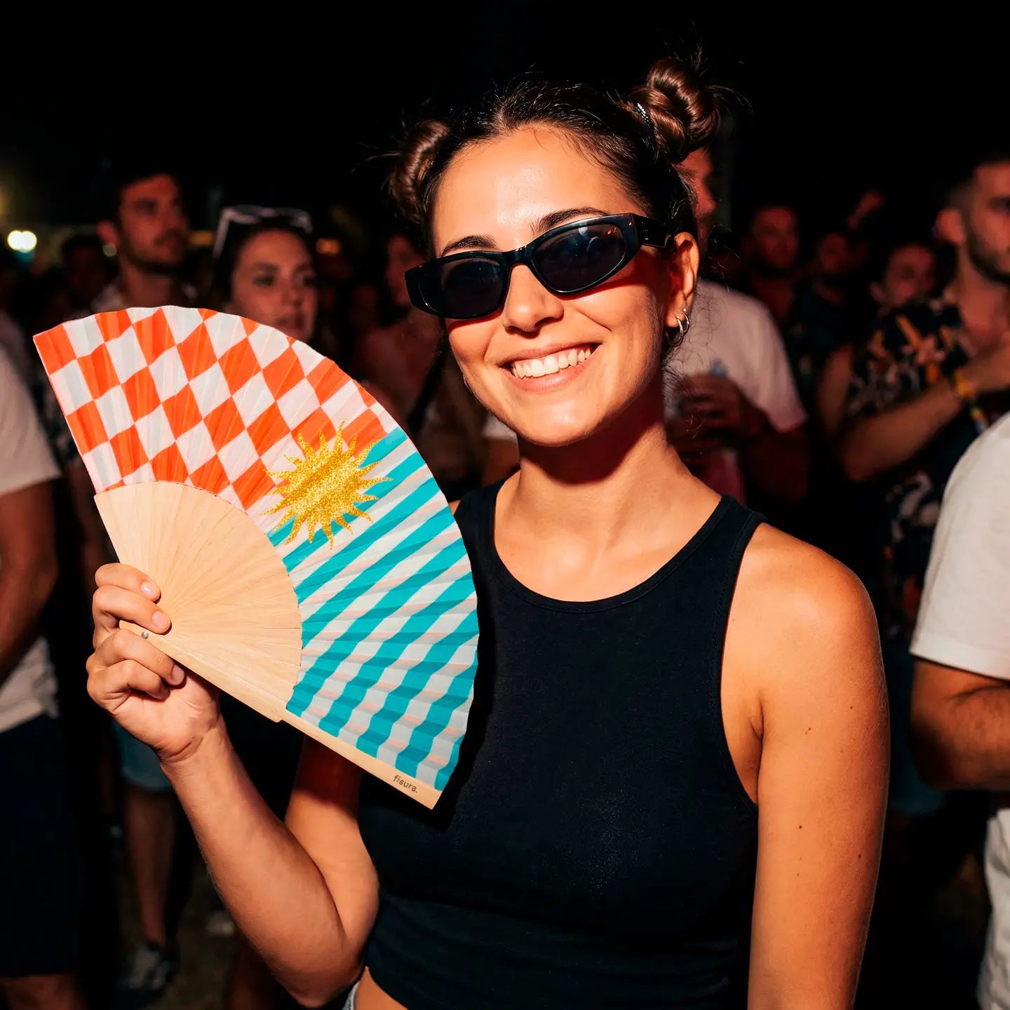 Glitter Sun Fan