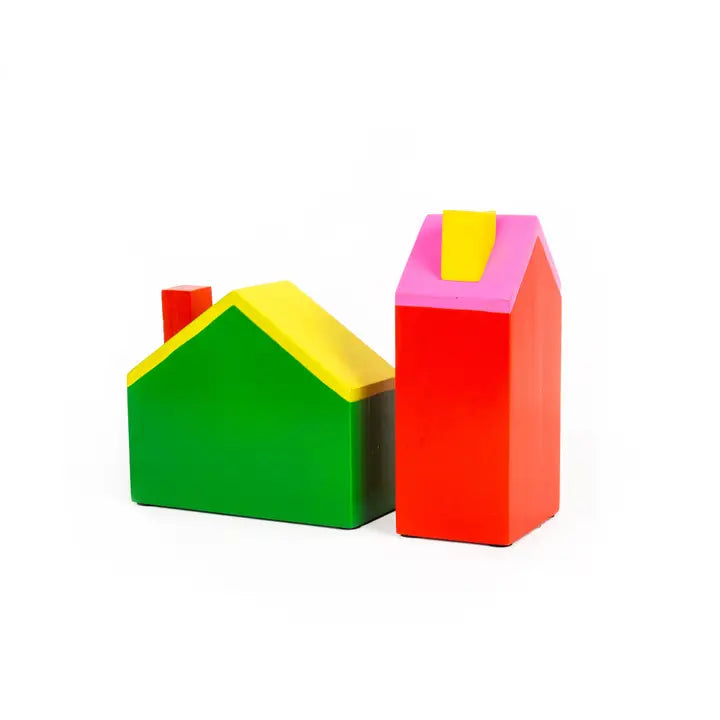 Playful House Bookends Set of 2