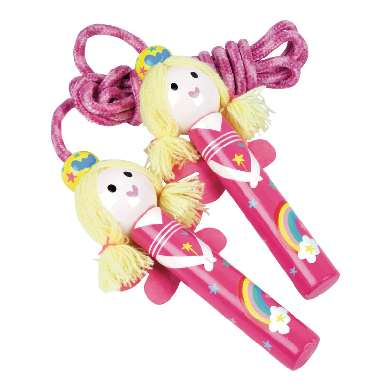 Floss and Rock Skipping Rope - Rainbow Fairy-Little Fish Co.