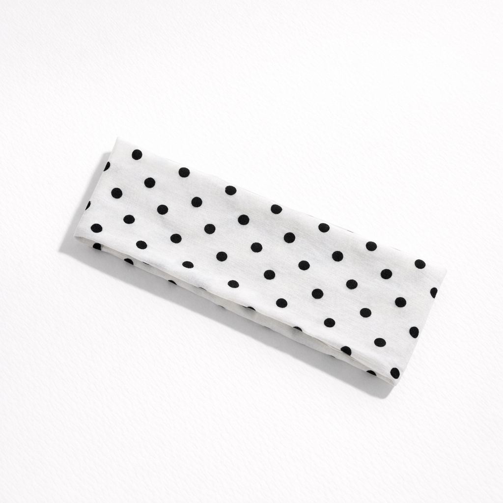 Stretchy Polka dot headband