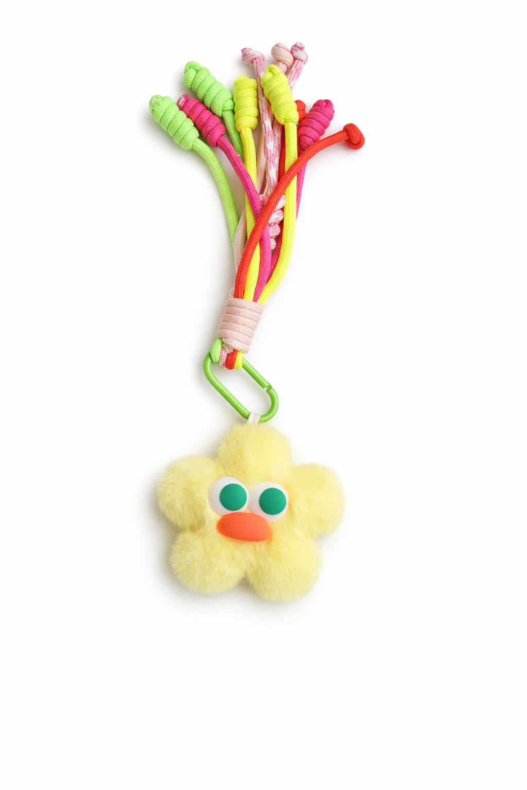 Plush face keycharm
