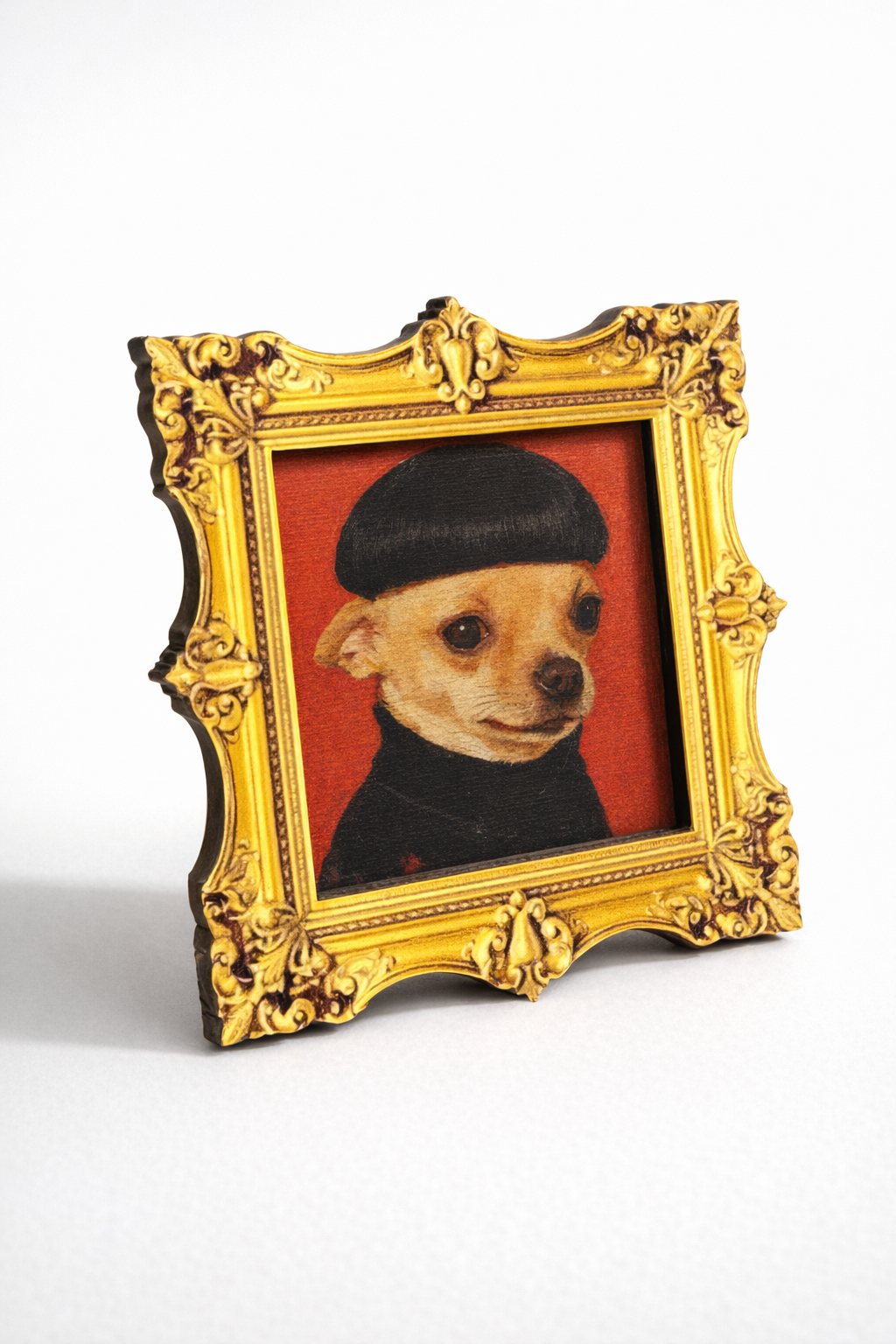 Chihuahua  bowl cut fridge magnet