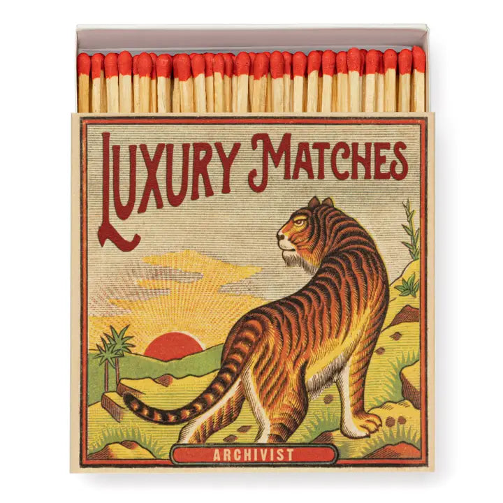 Sunrise Tiger: Square safety matches