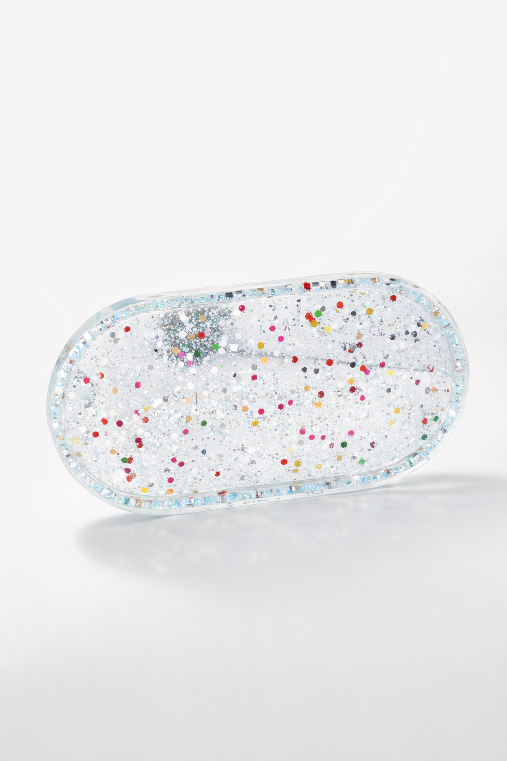 Glitter Resin Trinket dish - colours assorted